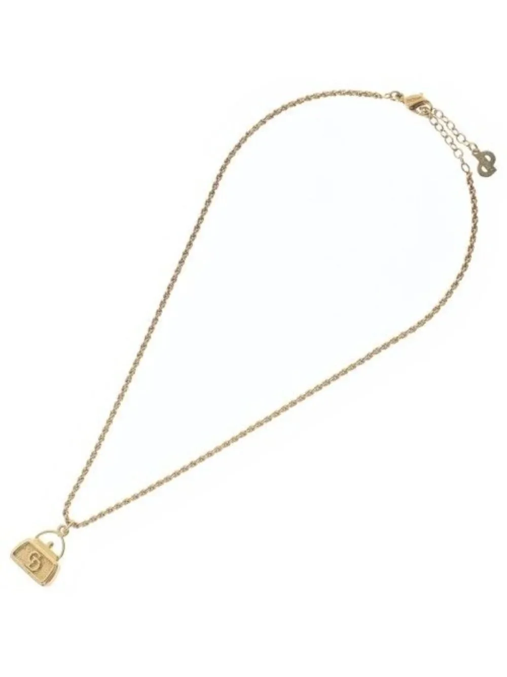★SOLD★ Dior Necklace Gold - Picture 2 of 5